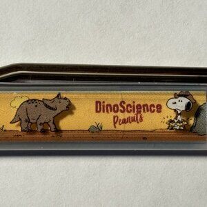 Peanuts Snoopy Dino Science Japan Floaty Pen Dinosaur Comic Advertising Promo